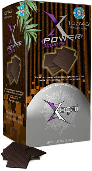 Buy Xocai Healthy Chocolate X Power Squares in Great Britian