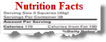Xocai XoBiotic Probiotic Chocolate Nutrition Facts